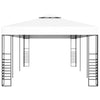 Outdoor Awning White Steel, Polyester 6x3 ft - vidaXL