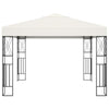 Gazebo Cream Polyester 3x3 ft Durable Gazebo Square - vidaXL