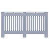 Radiator Cover Anthracite 59.8''x7.5''x32.1'' MDF - vidaXL