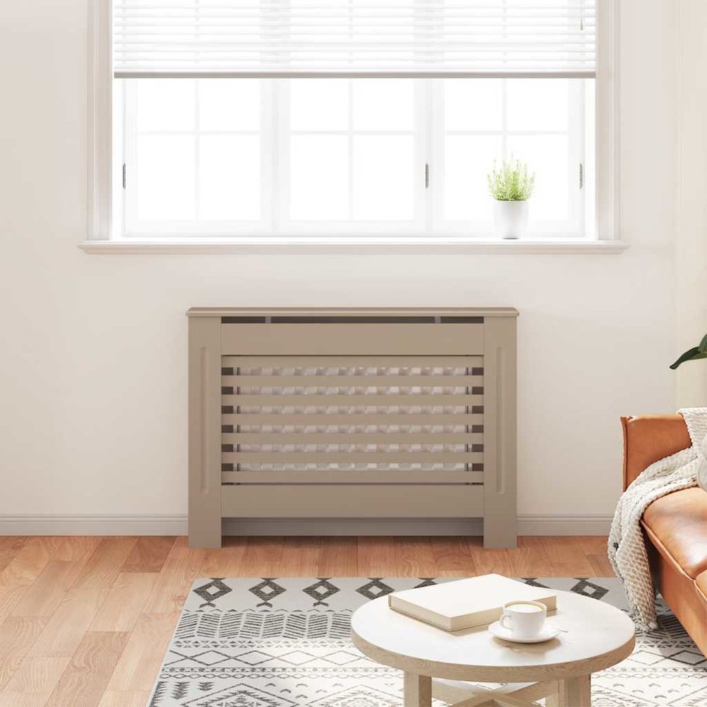 Radiator Cover 44.1''x7.5''x32.1'' MDF - vidaXL