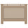 vidaXL Radiator Cover 44.1''x17.5''x31.9'' MDF, 288193