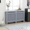 vidaXL Radiator Cover Anthracite 59.8''x17.5''x31.9'' MDF, 288194