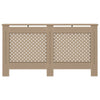 vidaXL Radiator Cover 59.8''x17.5''x31.9'' MDF, 288196