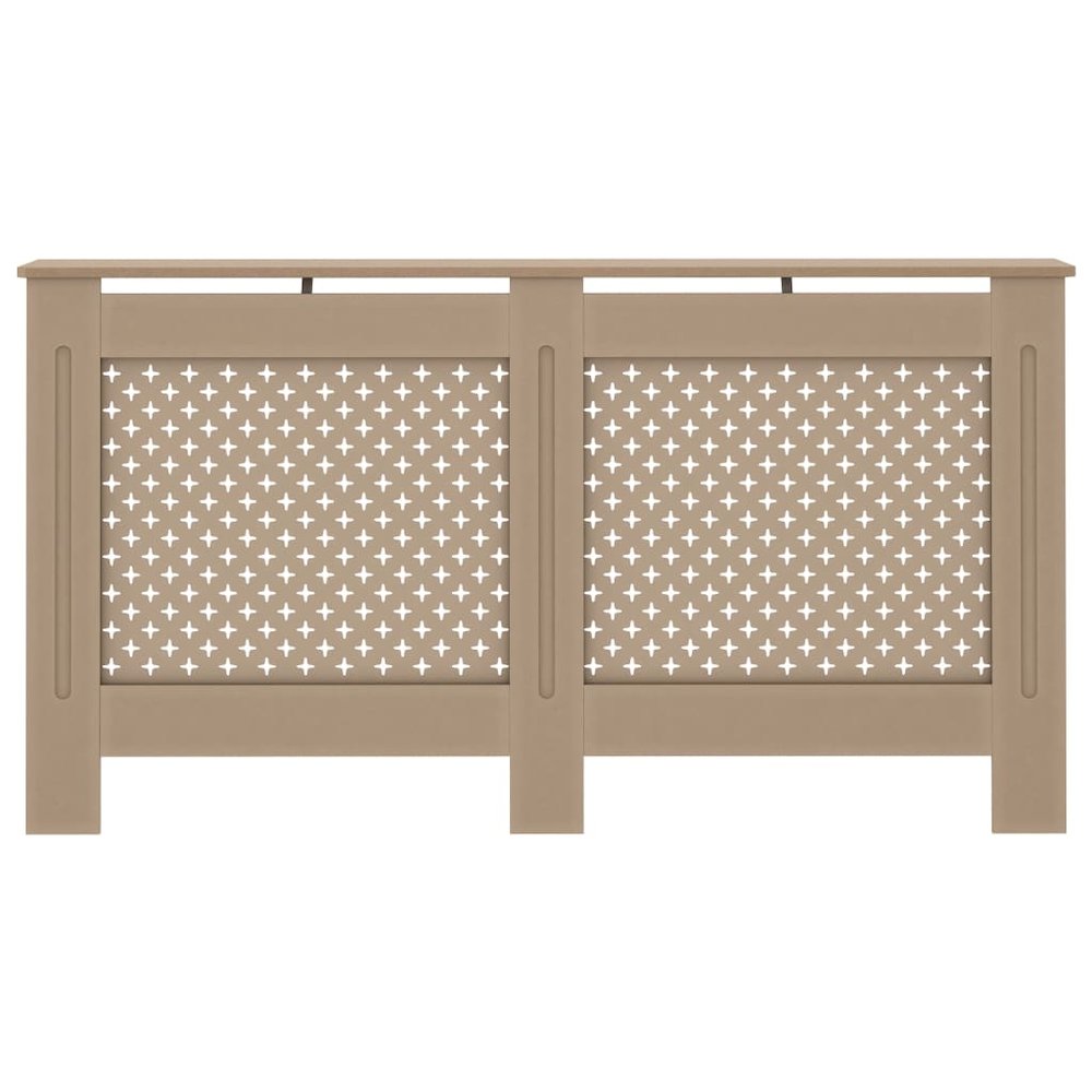 vidaXL Radiator Cover 59.8''x17.5''x31.9'' MDF, 288196
