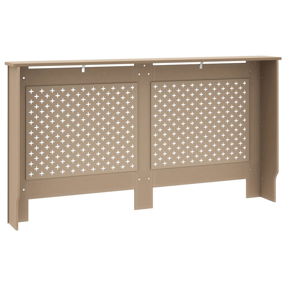 vidaXL Radiator Cover 59.8''x17.5''x31.9'' MDF, 288196