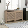 vidaXL Radiator Cover 59.8''x17.5''x31.9'' MDF, 288196
