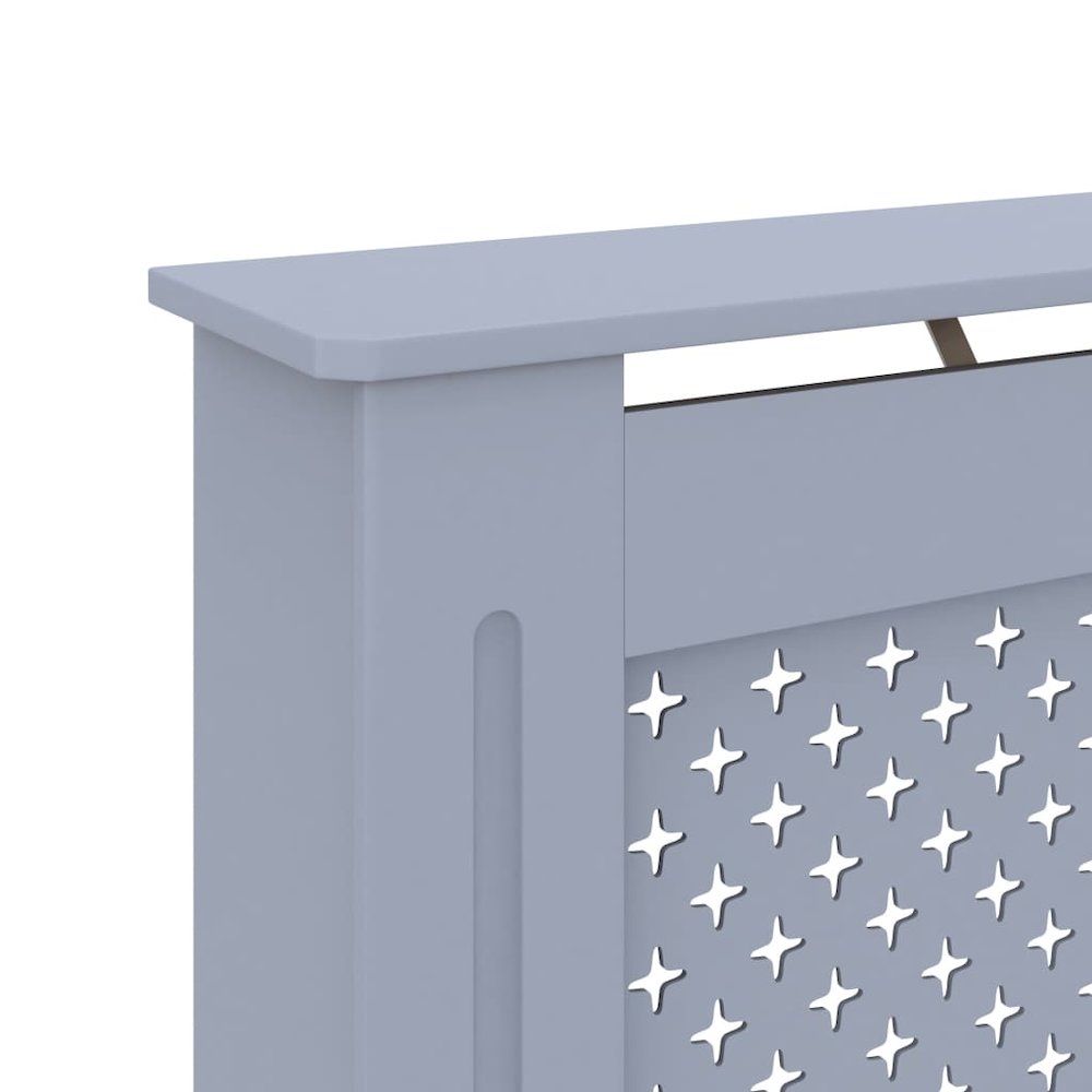 vidaXL Radiator Cover Anthracite 67.7''x17.5''x31.9'' MDF