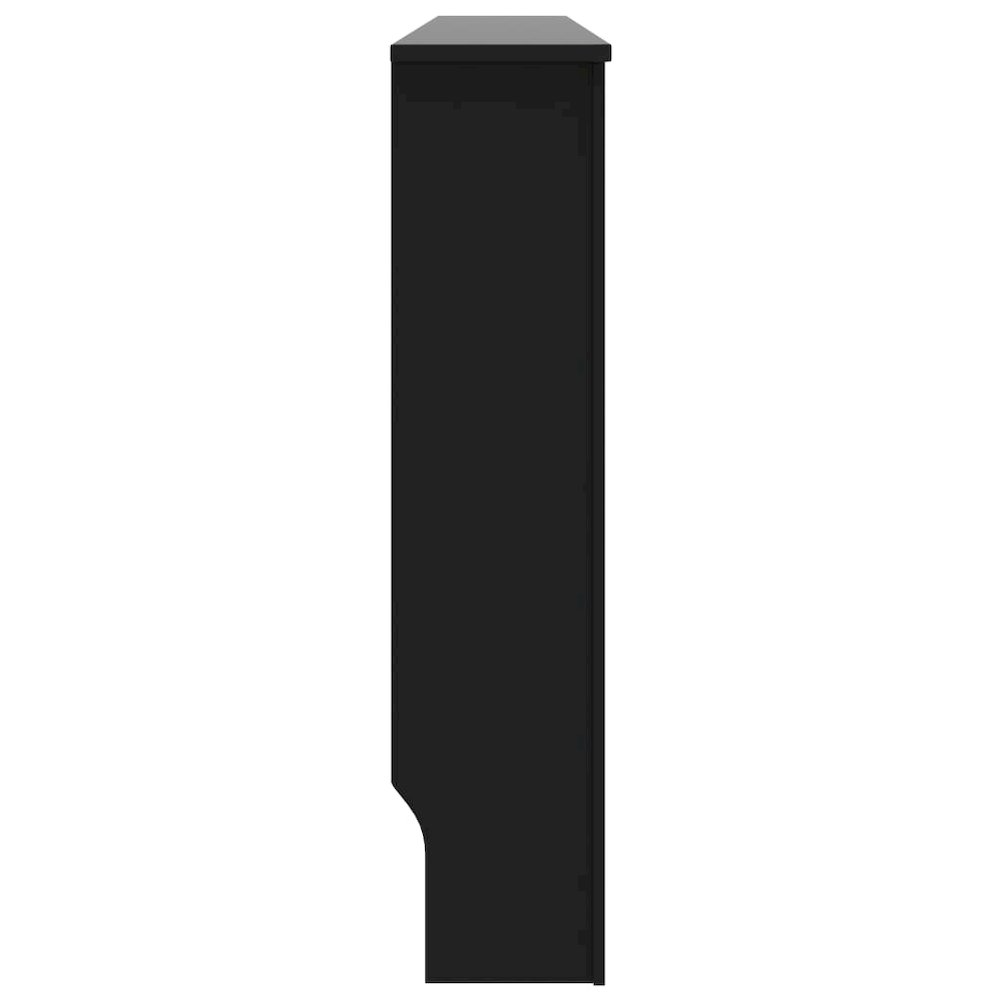 vidaXL Radiator Cover Black 67.7''x17.5''x31.9'' MDF, 288198