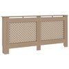 vidaXL Radiator Cover 67.7''x17.5''x31.9'' MDF, 288199