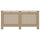 vidaXL Radiator Cover 67.7''x17.5''x31.9'' MDF, 288199