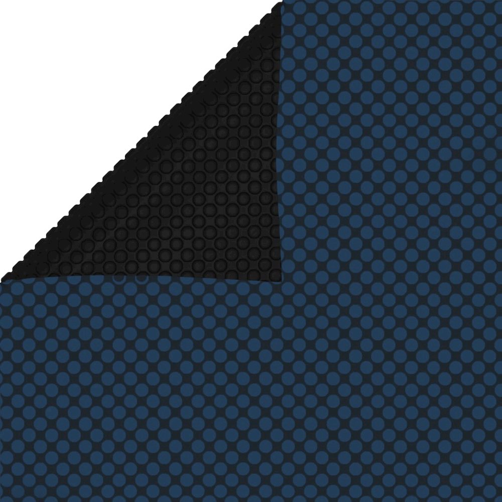 vidaXL Floating PE Solar Pool Film 216.1''x107.9'' Black and Blue, 92984