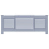 MDF Radiator Cover Gray 80.7'' - vidaXL