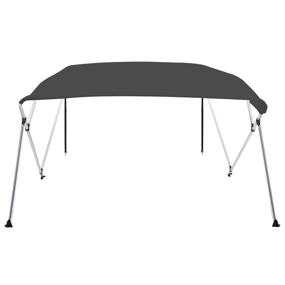 vidaXL 4 Bow Bimini Top Anthracite 95.7''x77.2''x53.9'' 3138