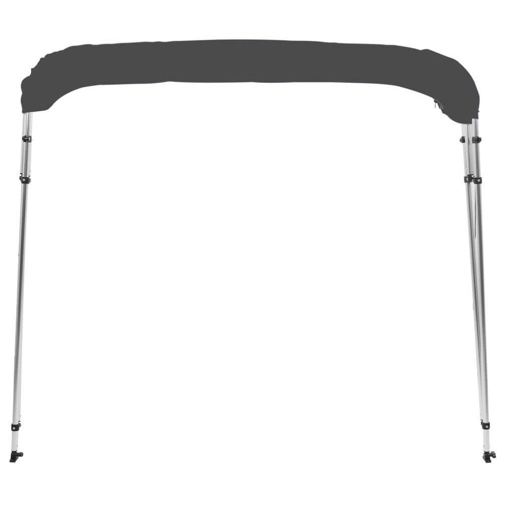 vidaXL 4 Bow Bimini Top Anthracite 95.7''x77.2''x53.9'' 3138