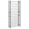 Wine Rack for 96 Bottles Black Iron - vidaXL