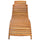 Sunlounger Wooden Solid Acacia wood Standard Foldable - vidaXL