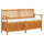 Bench Brown Solid Acacia wood, 100% polyester Medium - vidaXL