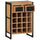 Wine Rack for 16 Bottles Solid Wood Mango - vidaXL