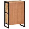 Wine Rack for 16 Bottles Solid Wood Mango - vidaXL