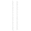 Wall Mounted Wine Rack for 12 Bottles White Iron - vidaXL