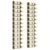 Wall Mounted Wine Rack for 12 Bottles 2 pcs Gold Iron - vidaXL