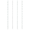Wall Mounted Wine Rack for 24 Bottles 2 pcs White Iron - vidaXL