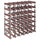 Wine Rack for 42 Bottles Brown Solid Wood Pine - vidaXL
