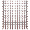 Wine Rack for 120 Bottles Brown Solid Wood Pine - vidaXL