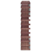 Wine Rack for 120 Bottles Brown Solid Wood Pine - vidaXL