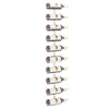 Wall-mounted Wine Rack for 10 Bottles White Metal - vidaXL