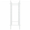 Wine Rack for 48 Bottles White Metal - vidaXL