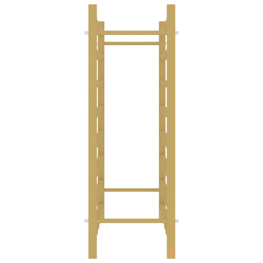 Wine Rack for 48 Bottles Gold Metal - vidaXL