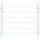 Wine Rack for 36 Bottles White Metal - vidaXL