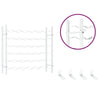 Wine Rack for 36 Bottles White Metal - vidaXL