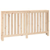 Radiator Cover 60.2''x7.5''x33.1'' Solid Wood Pine - vidaXL