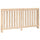 Radiator Cover 60.2''x7.5''x33.1'' Solid Wood Pine - vidaXL
