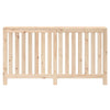 Radiator Cover 60.2''x7.5''x33.1'' Solid Wood Pine - vidaXL