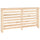 Radiator Cover 60.2''x7.5''x33.1'' Solid Wood Pine - vidaXL