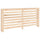 Radiator Cover 66.5''x7.5''x33.1'' Solid Wood Pine - vidaXL