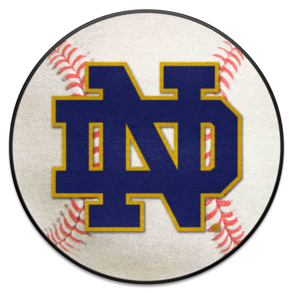 Fanmats - Notre Dame Baseball Mat 27'' diameter