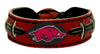 Arkansas Razorbacks Bracelet Team Color Football CO - Gamewear