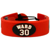Carolina Hurricanes Bracelet Team Color Jersey Cam Ward Design CO - Gamewear