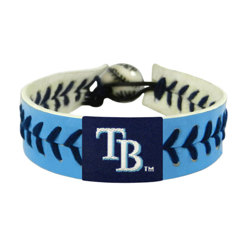 Tampa Bay Rays Bracelet Team Color Baseball Light Blue CO - Gamewear