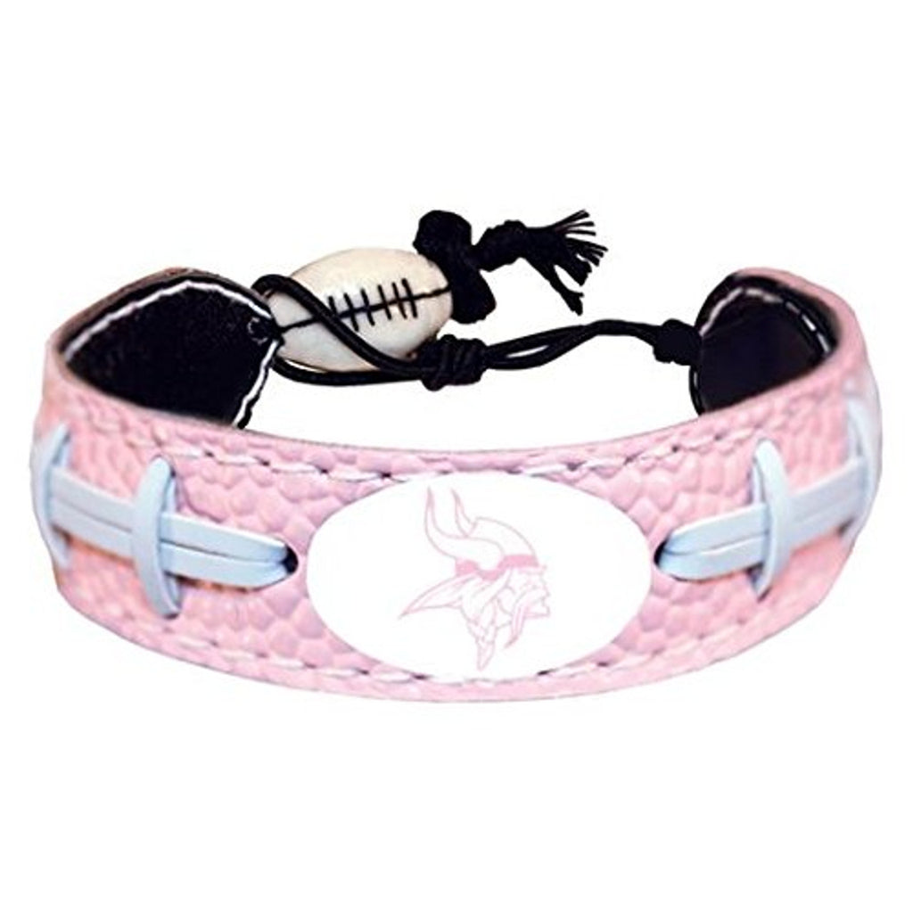 Minnesota Vikings Bracelet Pink Football CO - Gamewear