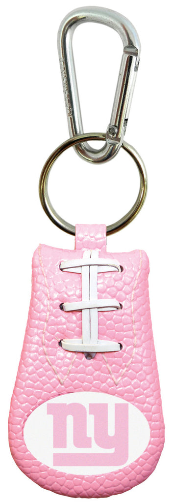 New York Giants Keychain Pink Football CO - Gamewear