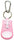 Los Angeles Chargers Keychain Football Pink CO - Gamewear