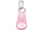Los Angeles Rams Pink NFL Football Keychain - Gamewear
