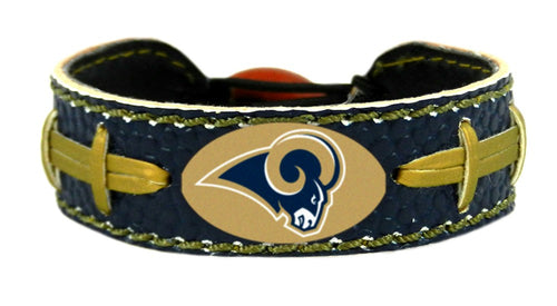 Los Angeles Rams Bracelet Team Color Vintage Throwback Football CO - Gamewear