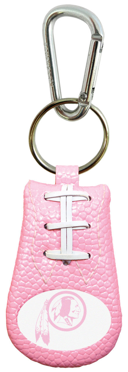 Washington Redskins Keychain Pink Football CO - Gamewear