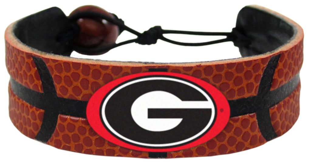 Georgia Bulldogs Bracelet Classic Basketball Power G Logo CO - Gamewear
